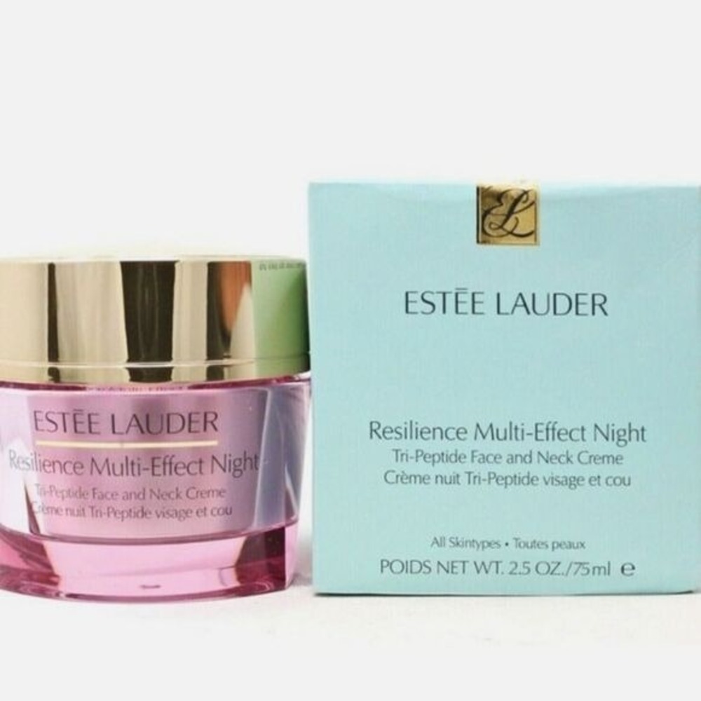 Estee Lauder Resilience Multi-Effect Night Tri-Peptide Face &‎ Neck Creme - Picture 8 of 10
